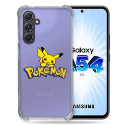 Coque Renforcée En Verre Trempé Transparente Pour Samsung Galaxy A54 5G Pokemon