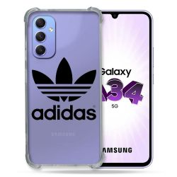 Coque Renforcée En Verre Trempé Transparente Pour Samsung Galaxy A34 5G Adidas