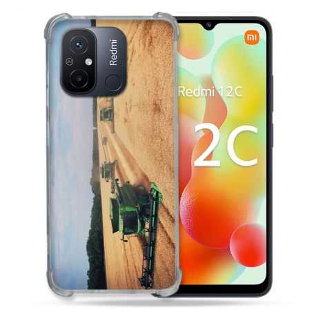 Coque Renforcée Pour Xiaomi Redmi 12C Agriculture Moissonneuse