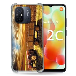 Coque Renforcée Pour Xiaomi Redmi 12C Agriculture Tracteur Color
