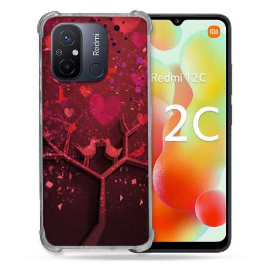 Coque Renforcée Pour Xiaomi Redmi 12C Amour Arbre