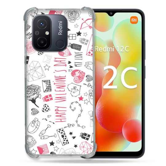 Coque Renforcée Pour Xiaomi Redmi 12C Amour Valentines