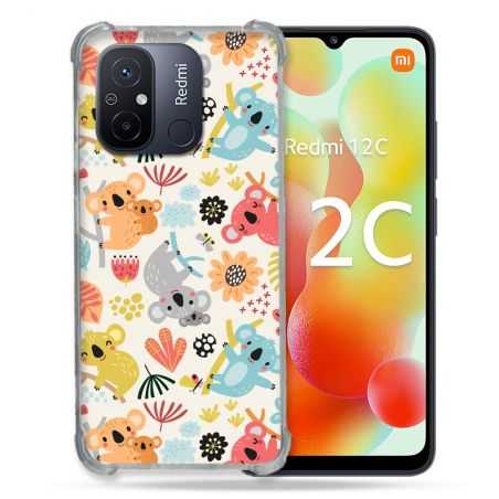 Coque Renforcée Pour Xiaomi Redmi 12C Animal Koala Pattern