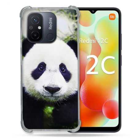 Coque Renforcée Pour Xiaomi Redmi 12C Animal Panda Color