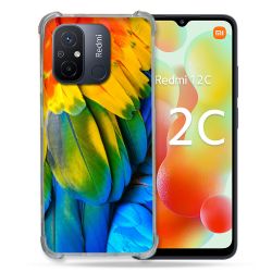 Coque Renforcée Pour Xiaomi Redmi 12C Animal Perroquet Plume