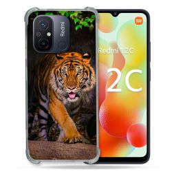 Coque Renforcée Pour Xiaomi Redmi 12C Animal Tigre Jungle