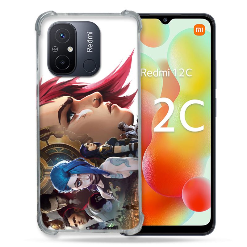 Coque Renforcée Pour Xiaomi Redmi 12C Arcane Jynx Sœur