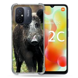 Coque Renforcée Pour Xiaomi Redmi 12C Chasse Sanglier bois