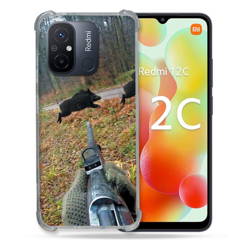 Coque Renforcée Pour Xiaomi Redmi 12C Chasse Vision Tir