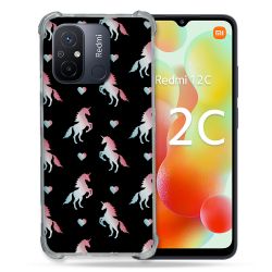 Coque Renforcée Pour Xiaomi Redmi 12C Fantastique Licorne Pattern