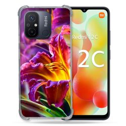 Coque Renforcée Pour Xiaomi Redmi 12C Fleur Lys Color