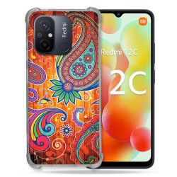 Coque Renforcée Pour Xiaomi Redmi 12C Fleur Psychedelic