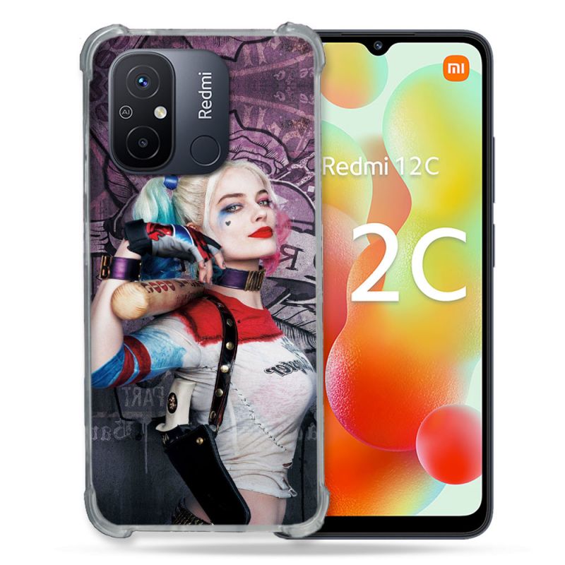 Coque Renforcée Pour Xiaomi Redmi 12C Harley Quinn Batte