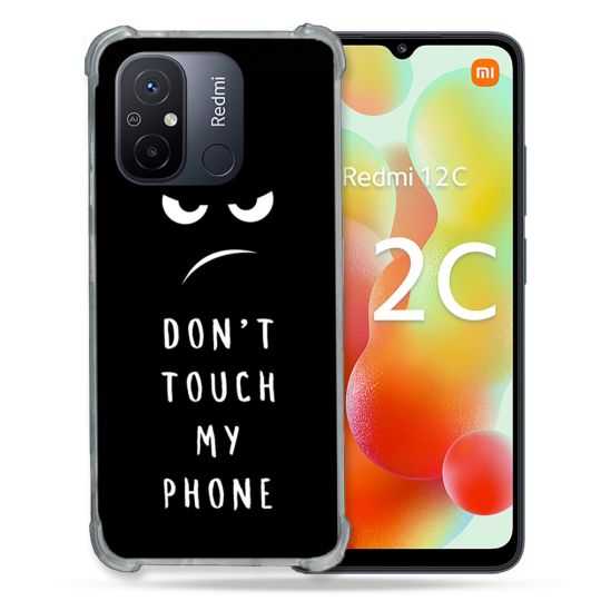 Coque Renforcée Pour Xiaomi Redmi 12C Humour Don't Touch