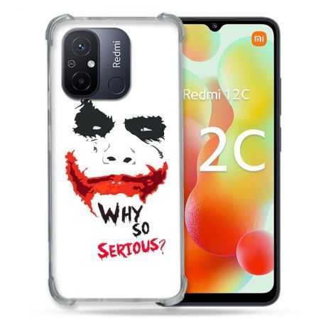 Coque Renforcée Pour Xiaomi Redmi 12C Joker Blanc