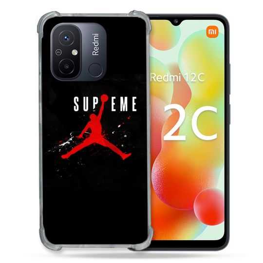 Coque Renforcée Pour Xiaomi Redmi 12C Jordan Supreme Noir