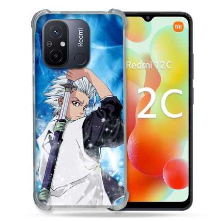 Coque Renforcée Pour Xiaomi Redmi 12C Manga Bleach Hitsugaya