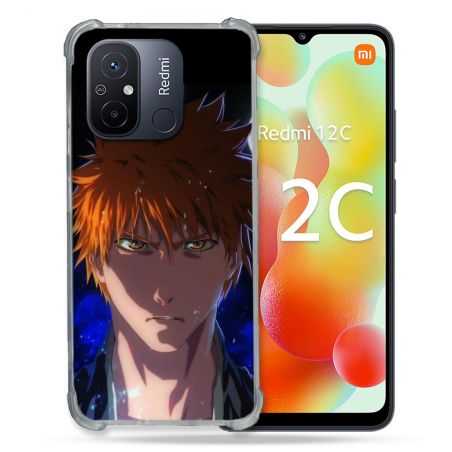 Coque Renforcée Pour Xiaomi Redmi 12C Manga Bleach Ichigo
