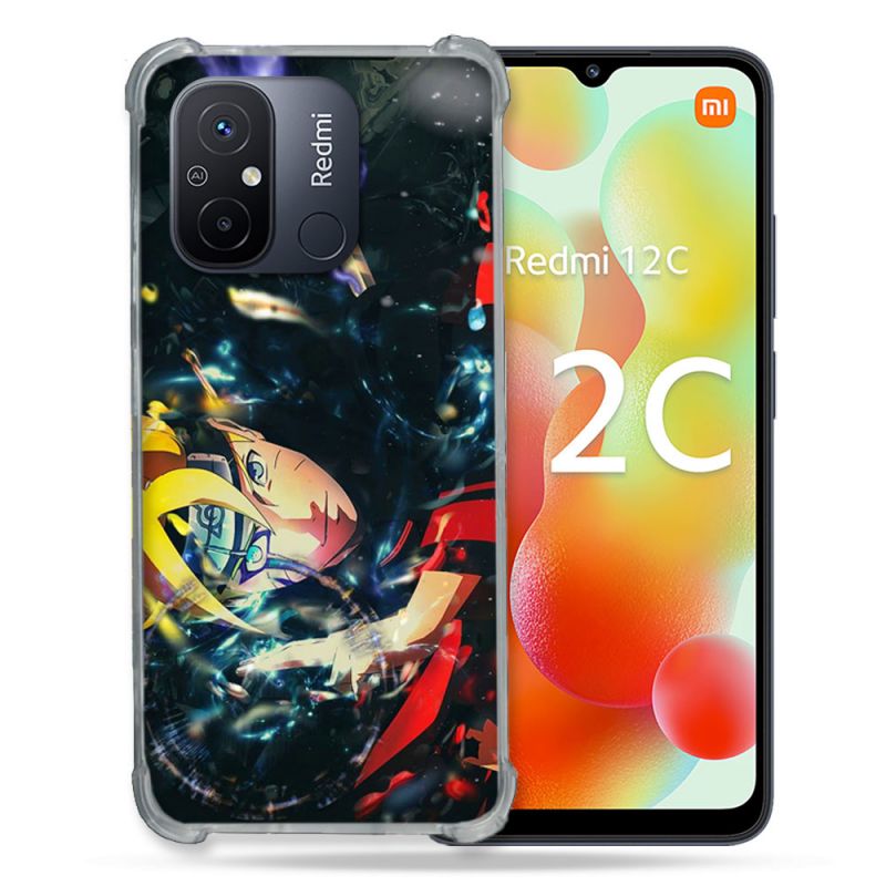 Coque Renforcée Pour Xiaomi Redmi 12C Manga Boruto Eclair