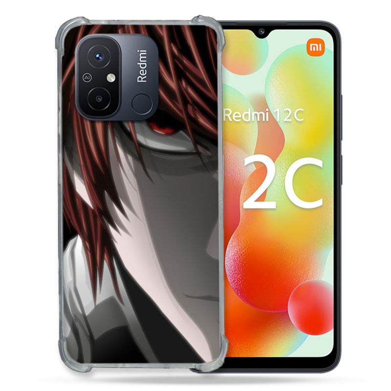Coque Renforcée Pour Xiaomi Redmi 12C Manga Death Note Kira