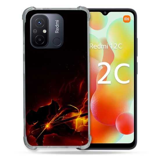 Coque Renforcée Pour Xiaomi Redmi 12C Manga Demon Slayer Electric