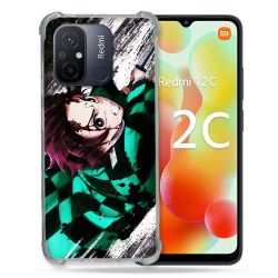 Coque Renforcée Pour Xiaomi Redmi 12C Manga Demon Slayer Tanjiro