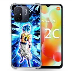 Coque Renforcée Pour Xiaomi Redmi 12C Manga Dragon Ball Gogeta Lumiere