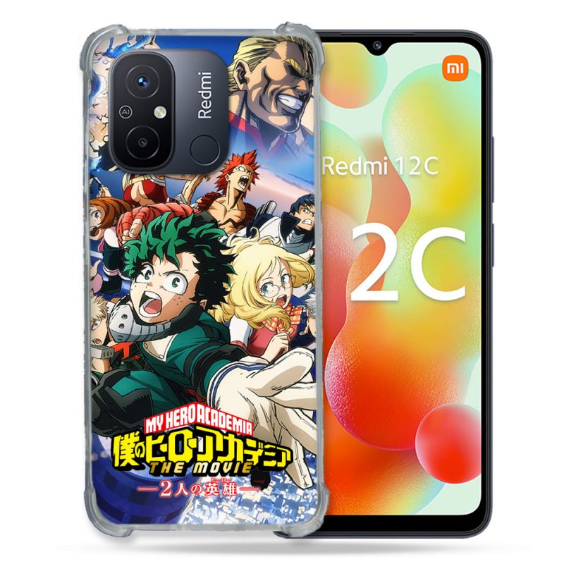 Coque Renforcée Pour Xiaomi Redmi 12C Manga My Hero Academia Affiche