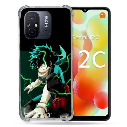 Coque Renforcée Pour Xiaomi Redmi 12C Manga My Hero Academia Deku