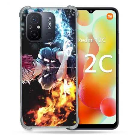 Coque Renforcée Pour Xiaomi Redmi 12C Manga My Hero Academia Shoto