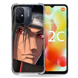 Coque Renforcée Pour Xiaomi Redmi 12C Manga Naruto Itachi Visage