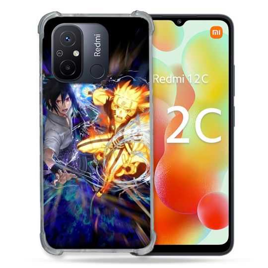 Coque Renforcée Pour Xiaomi Redmi 12C Manga Naruto VS