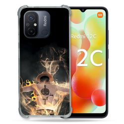 Coque Renforcée Pour Xiaomi Redmi 12C Manga One Piece Ace Noir