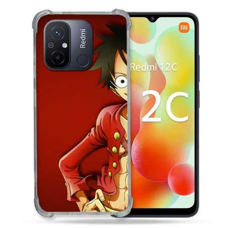 Coque Renforcée Pour Xiaomi Redmi 12C Manga One Piece Luffy