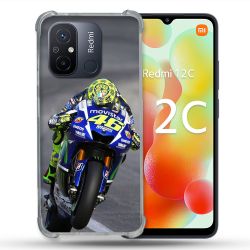 Coque Renforcée Pour Xiaomi Redmi 12C Moto Course GP Wheeling 46