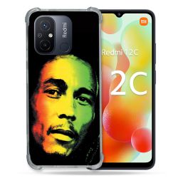 Coque Renforcée Pour Xiaomi Redmi 12C Musique Bob Marley 2