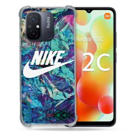 Coque Renforcée Pour Xiaomi Redmi 12C Nike Turquoise