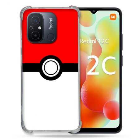 Coque Renforcée Pour Xiaomi Redmi 12C Pokemon Pokeball