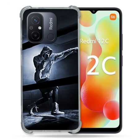 Coque Renforcée Pour Xiaomi Redmi 12C Sport Boxe Poing