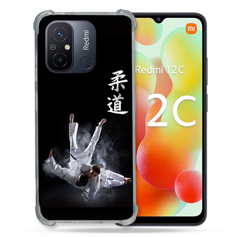 Coque Renforcée Pour Xiaomi Redmi 12C Sport Judo Noir