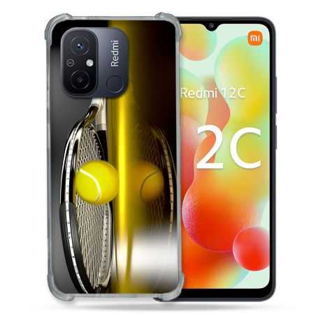 Coque Renforcée Pour Xiaomi Redmi 12C Sport Tennis Reflet