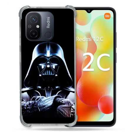 Coque Renforcée Pour Xiaomi Redmi 12C Star Wars - Dark Vador Noir