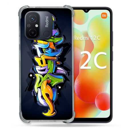 Coque Renforcée Pour Xiaomi Redmi 12C Street Art Graffiti