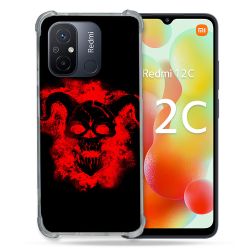 Coque Renforcée Pour Xiaomi Redmi 12C Tete de Mort Diable