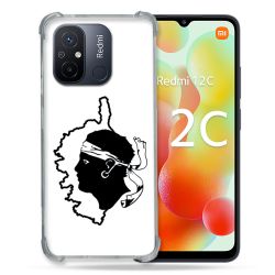 Coque Renforcée Pour Xiaomi Redmi 12C Voyage Corse Blanc