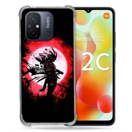 Coque Renforcée Pour Xiaomi Redmi 12C Voyage Japon Samourai