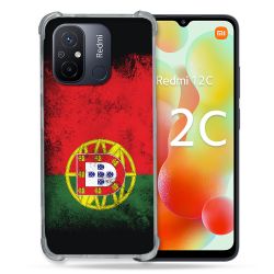 Coque Renforcée Pour Xiaomi Redmi 12C Voyage Portugal Drapeau