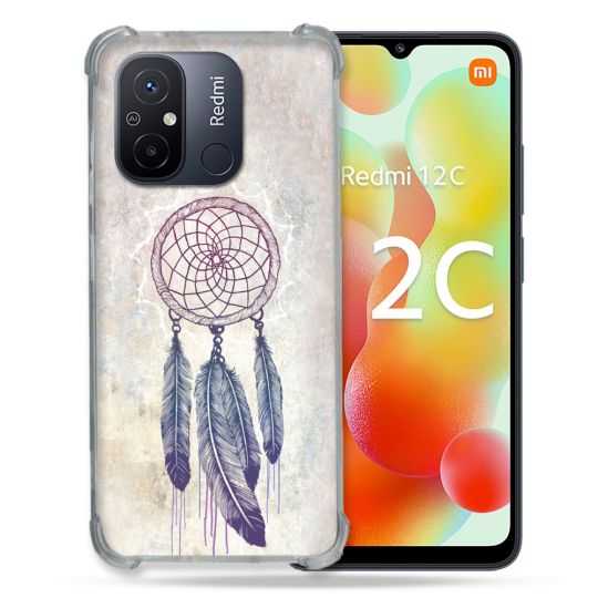 Coque Renforcée Pour Xiaomi Redmi 12C Zen Attrape Reve Blanc