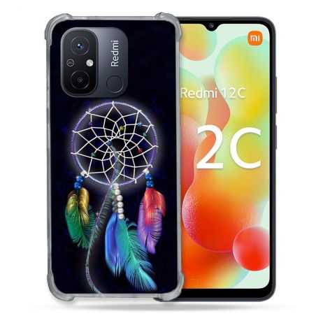 Coque Renforcée Pour Xiaomi Redmi 12C Zen Attrape Reve Multicolore