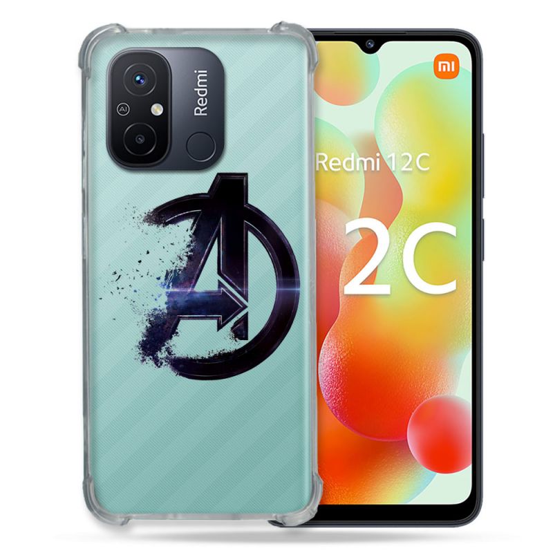 Coque Renforcée Transparente Pour Xiaomi Redmi 12C Avenger
